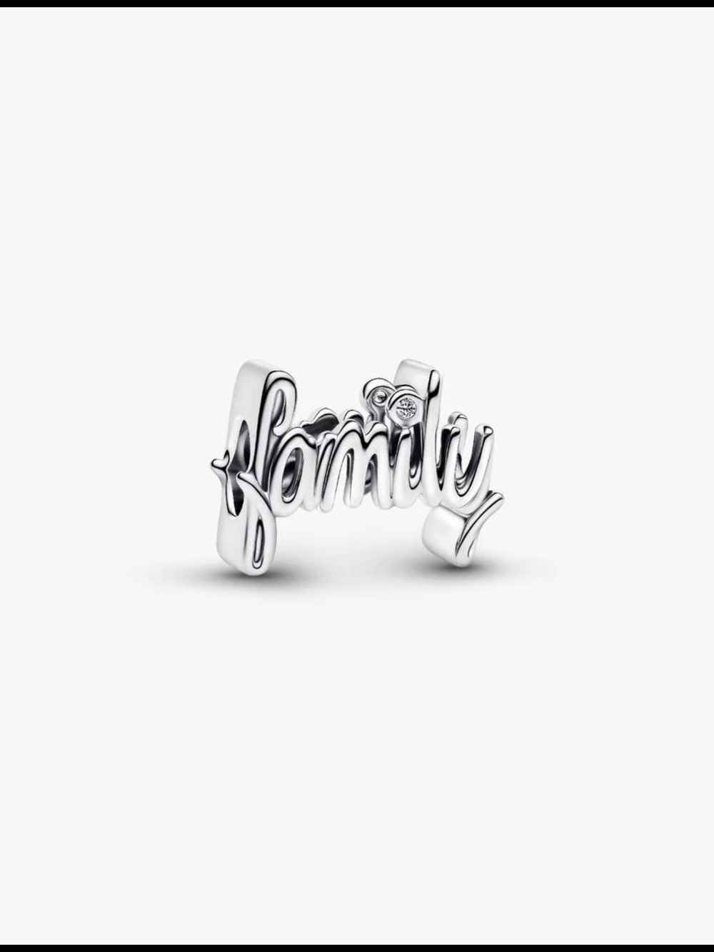 Pandora Handwritten Family Charm 794250c01Sterling silver new